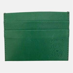 Green leather Blair Ritchey card case.