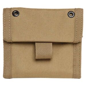 Sand-colored nylon pouch by Spec-Ops brand.